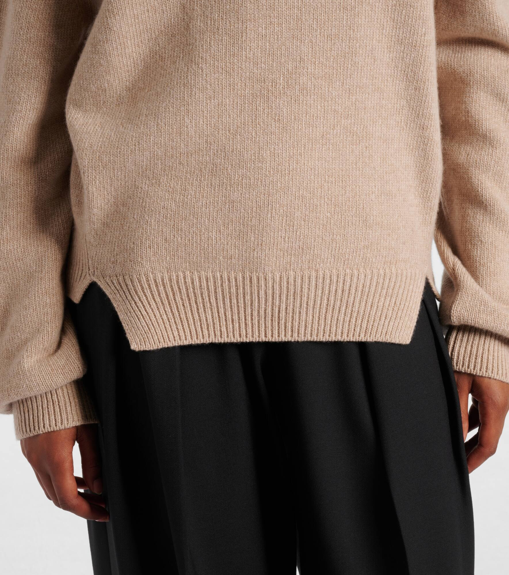 Wool and cashmere sweater - 5