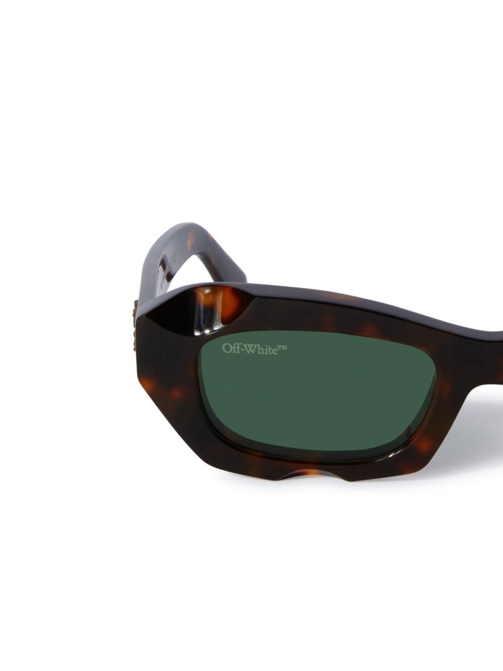Venezia tortoiseshell rectangle sunglasses - 3