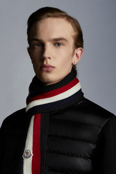 Moncler Tricolor Wool Scarf outlook