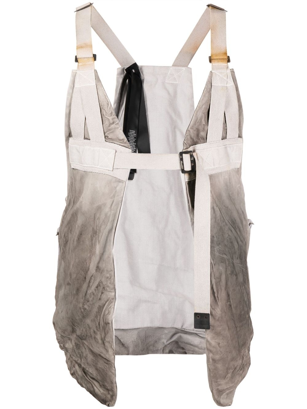 sliding-buckle fastening vest - 1
