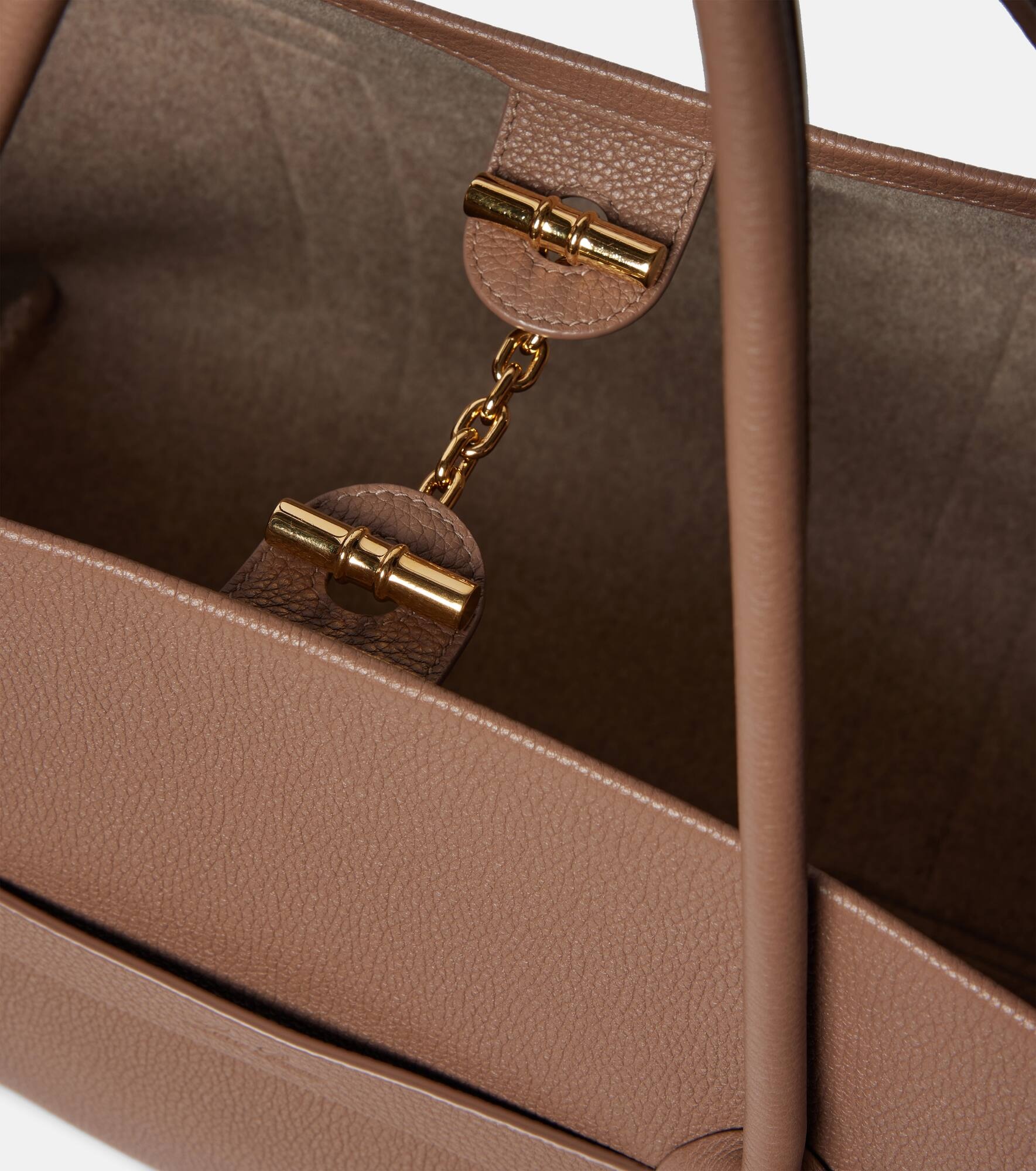 Ghiera Large leather shopper - 3