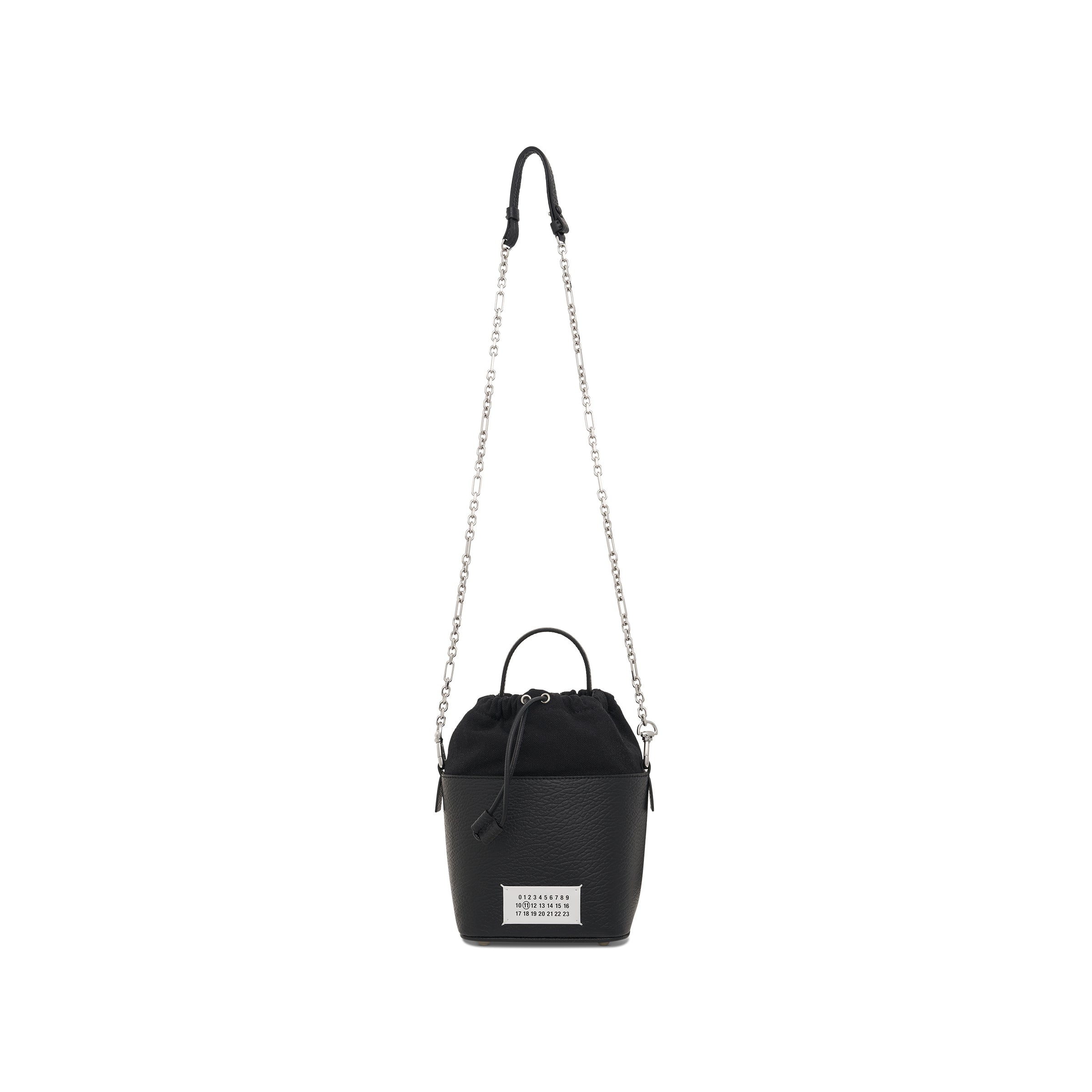 Small 5AC Bucket Bag in Black - 4