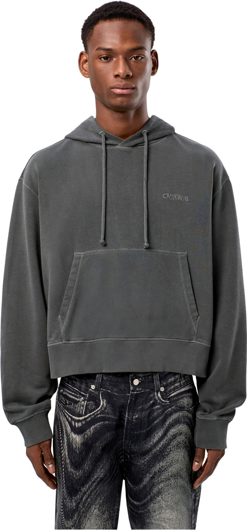CAMPERLAB Gray Organic Cotton Hoodie outlook
