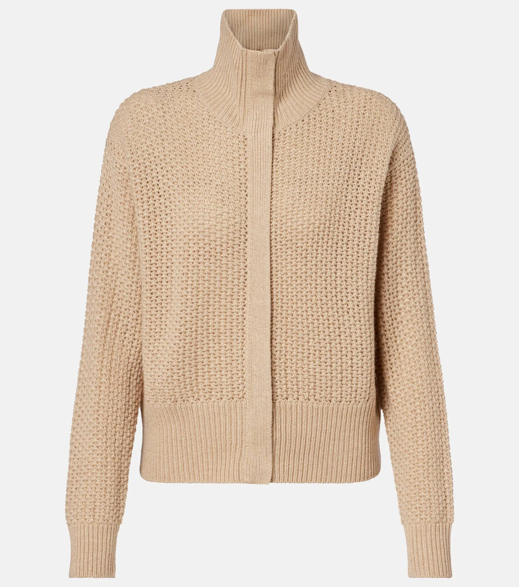 Glassa wool and cashmere-blend cardigan - 1