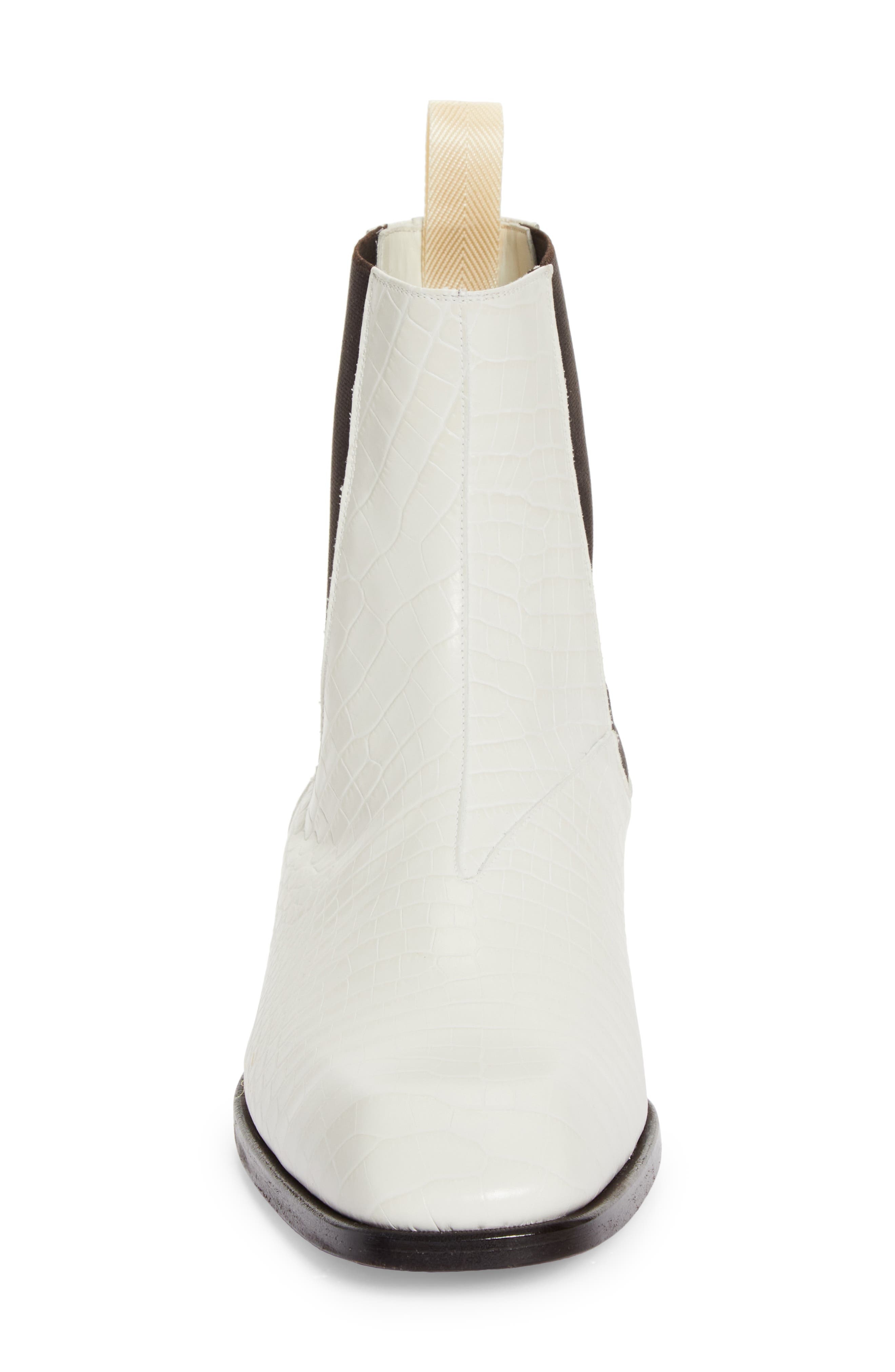 Bailey Croc Embossed Chelsea Boot - 4
