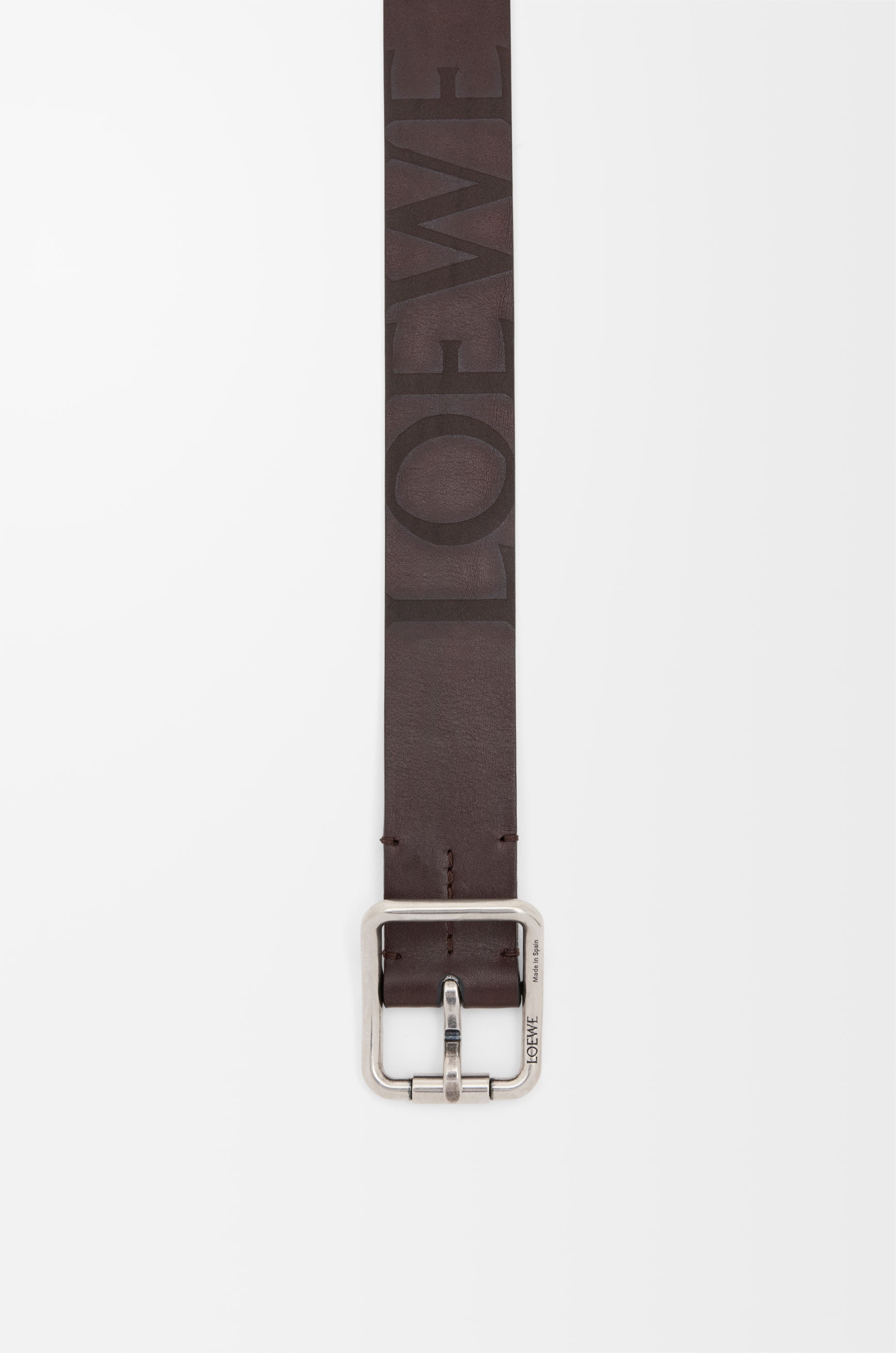 Double Roller Curve belt in vegetable-tanned calfskin - 2