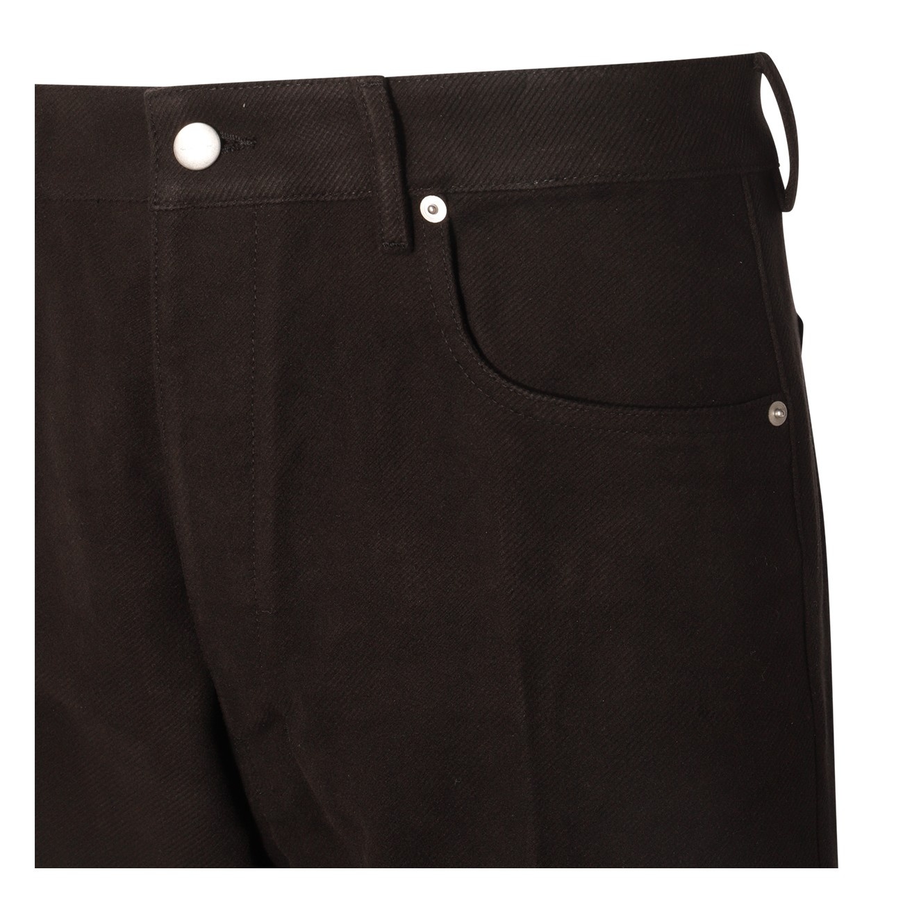 black cotton denim jeans - 3