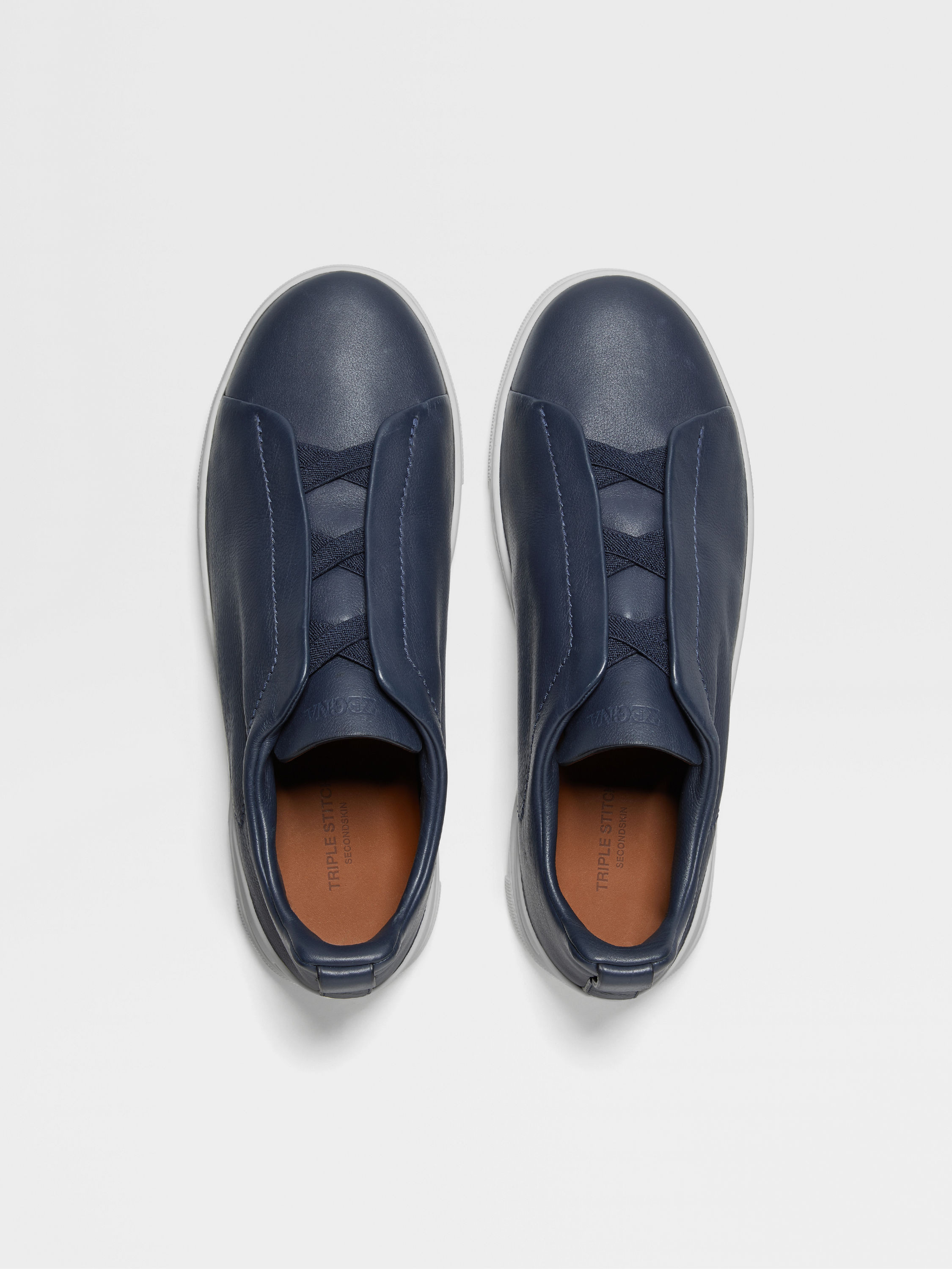 BLUE TRIPLE STITCH™ SECONDSKIN SNEAKERS - 3