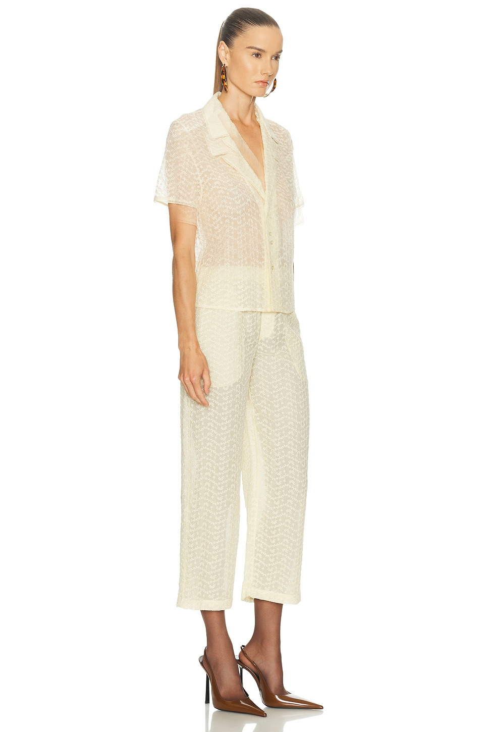 Short Sleeve Jumpsuit - 2