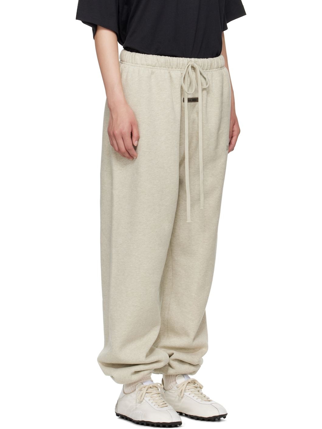 Beige Classic Sweatpants - 2