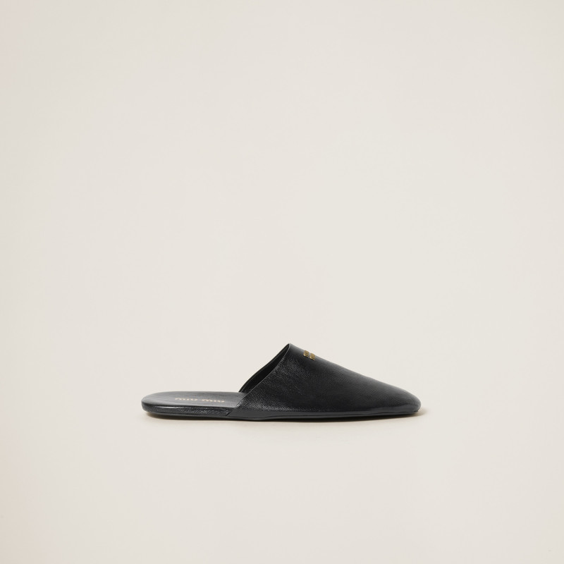 Leather slippers 2