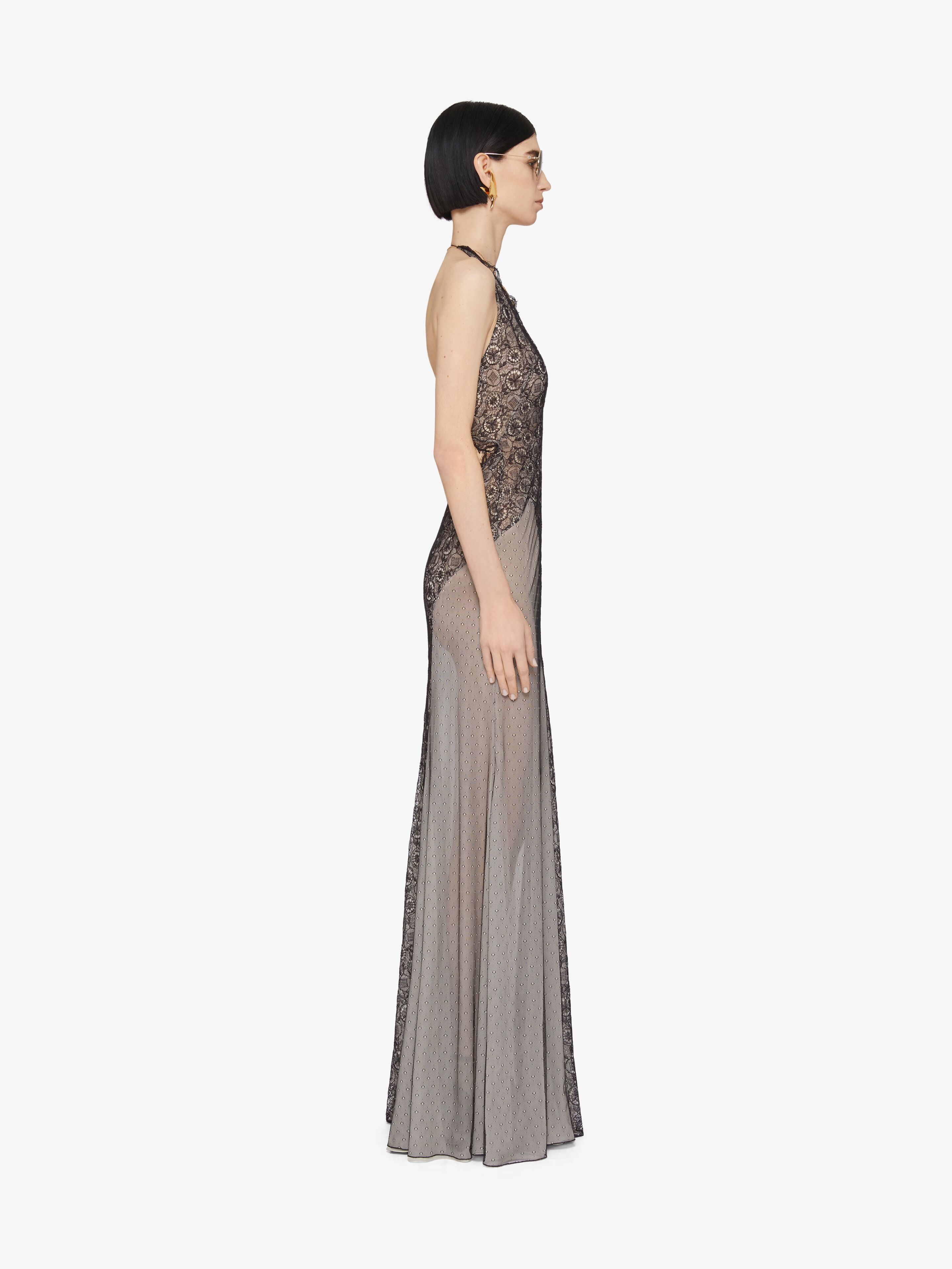 EVENING DRESS IN LACE - 3