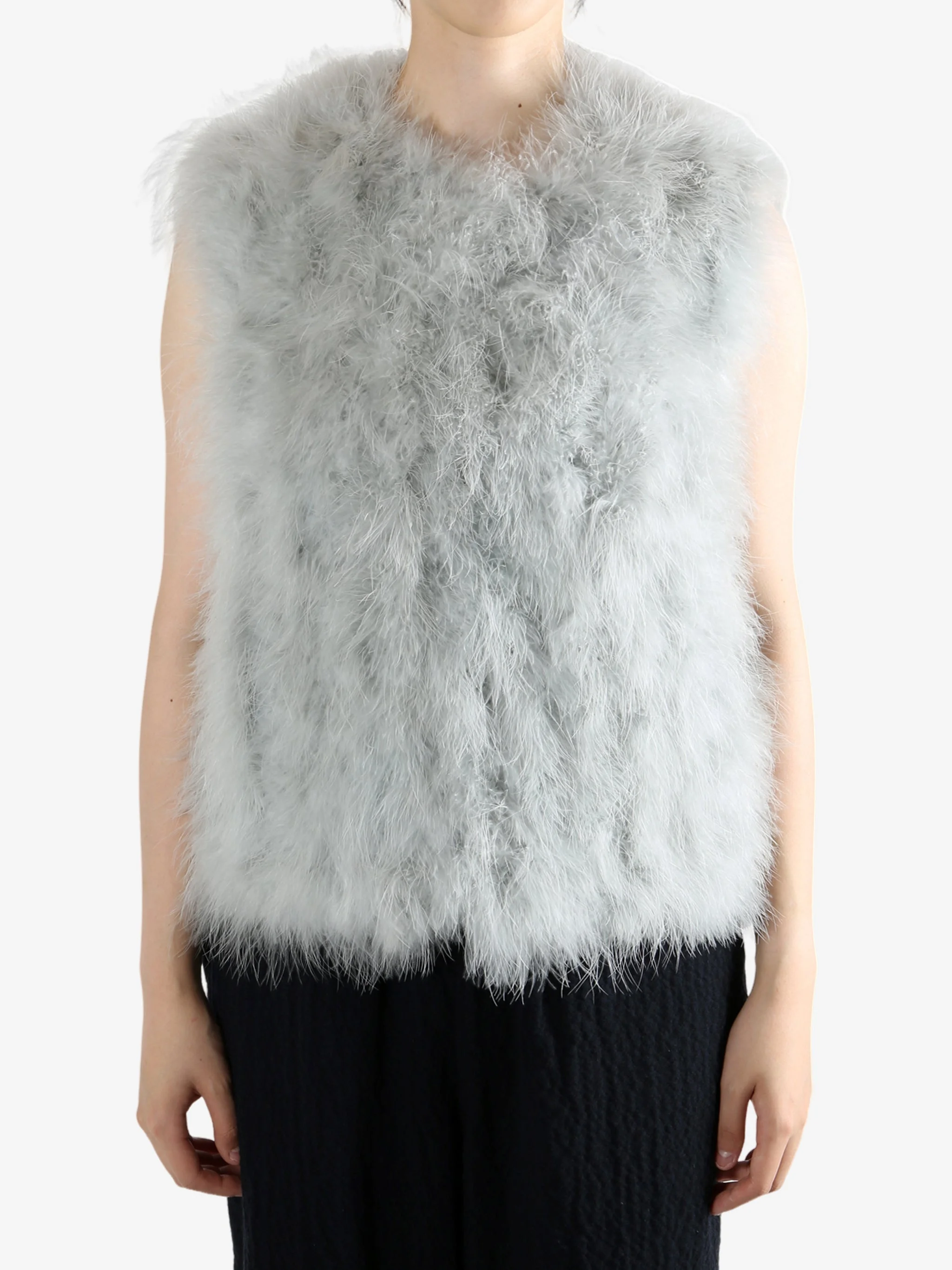YVES SALOMON - Women Feather Gilet - 1