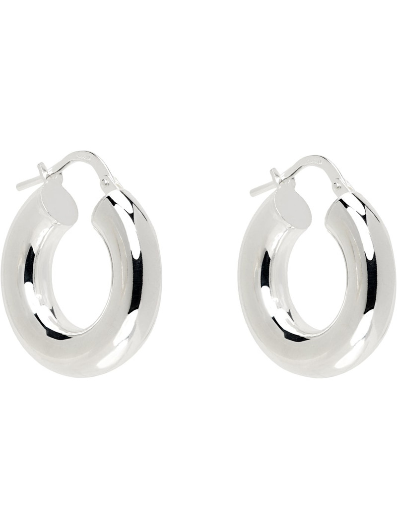 Sophie Buhai Silver Tiny Everyday Hoop Earrings outlook