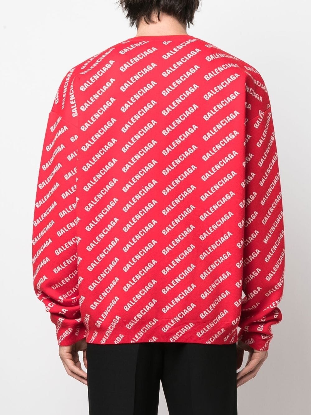 logo print sweatshirt - 4