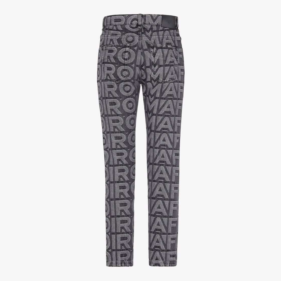 Black denim Fendi Roma Capsule jeans - 2