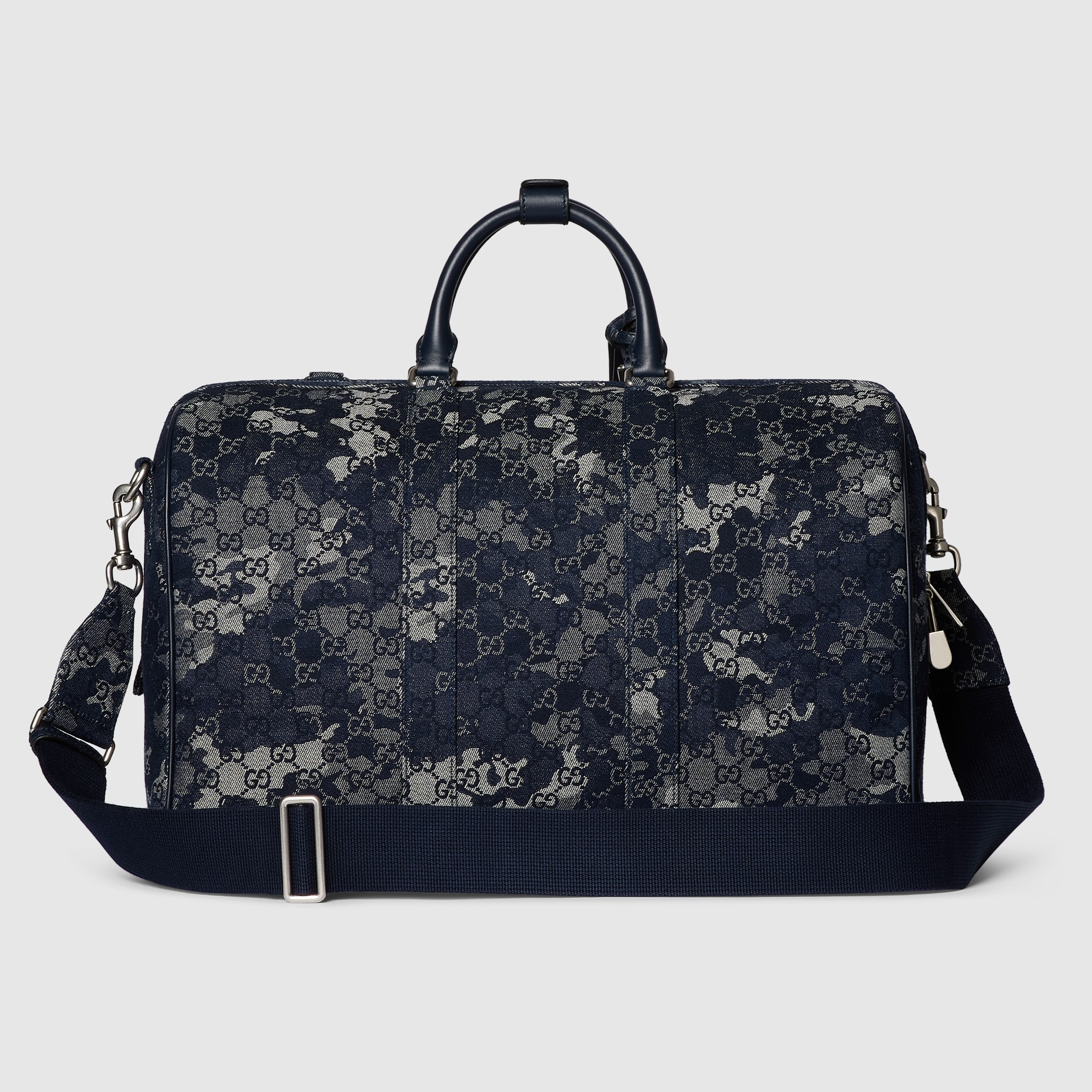 GG denim duffle bag - 6