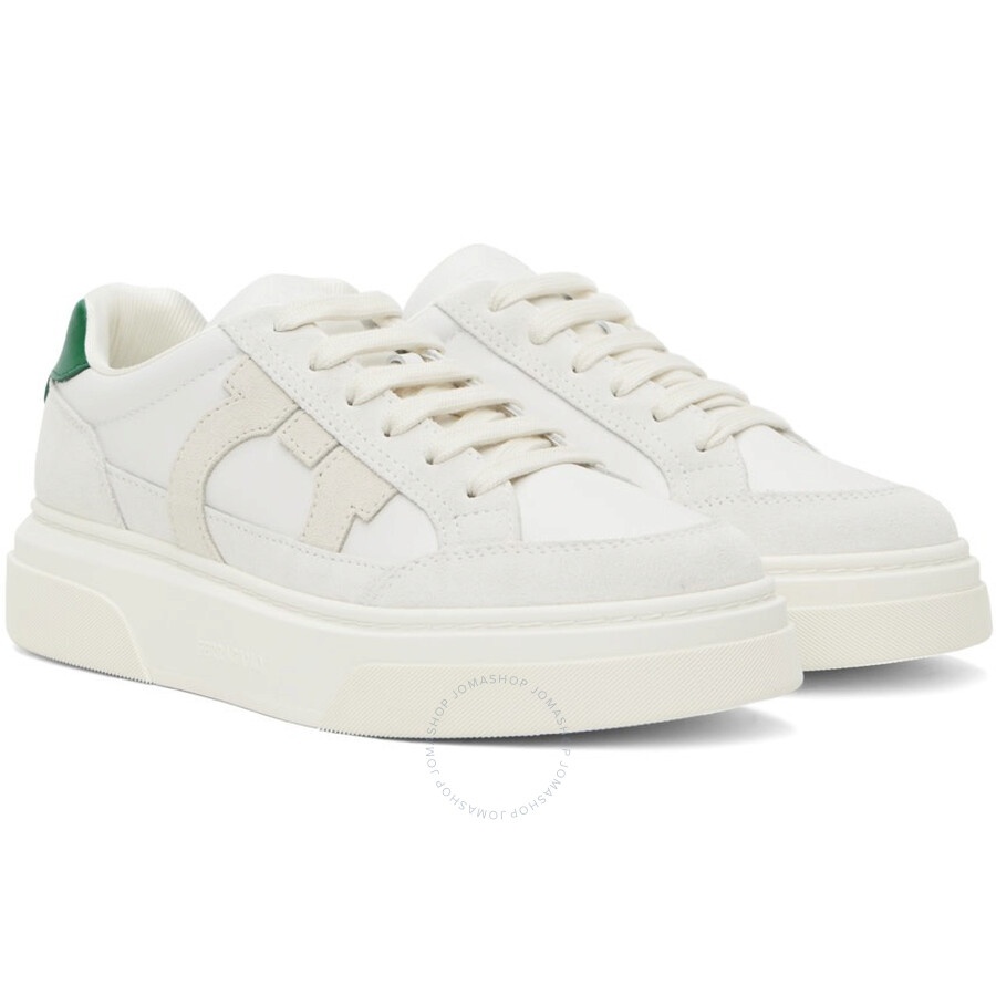 Ferragamo Cassina Gancini Outline Low-Top Sneakers - 3