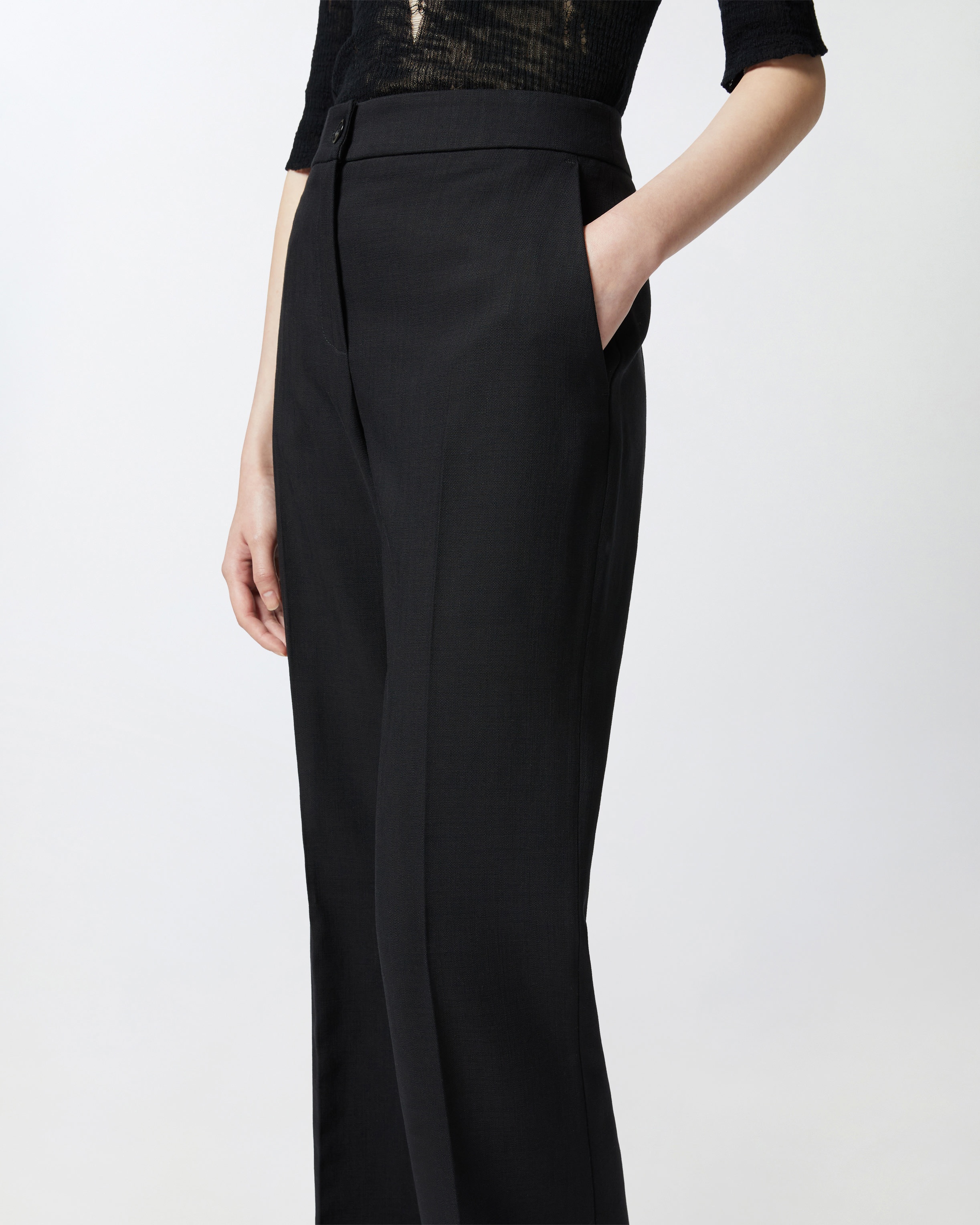 FLARED SUIT TROUSERS - 5