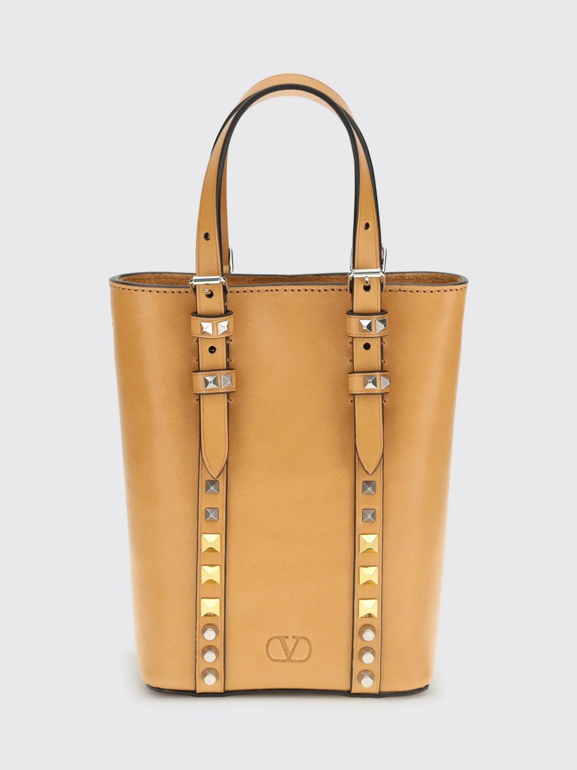 VALENTINO GARAVANI Calfskin Leather Handbag - 1