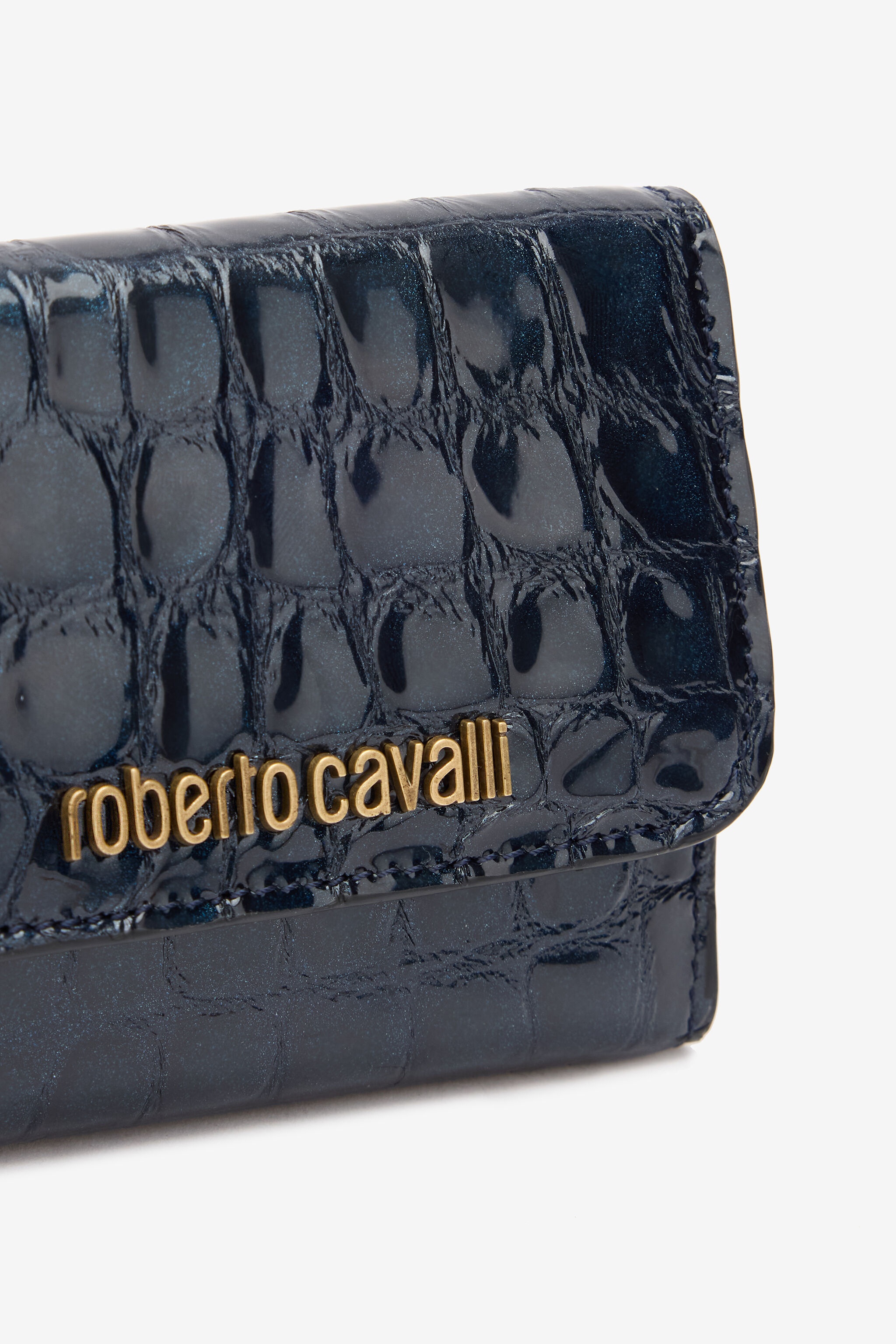 Cardholder With Crocodile Print - 4