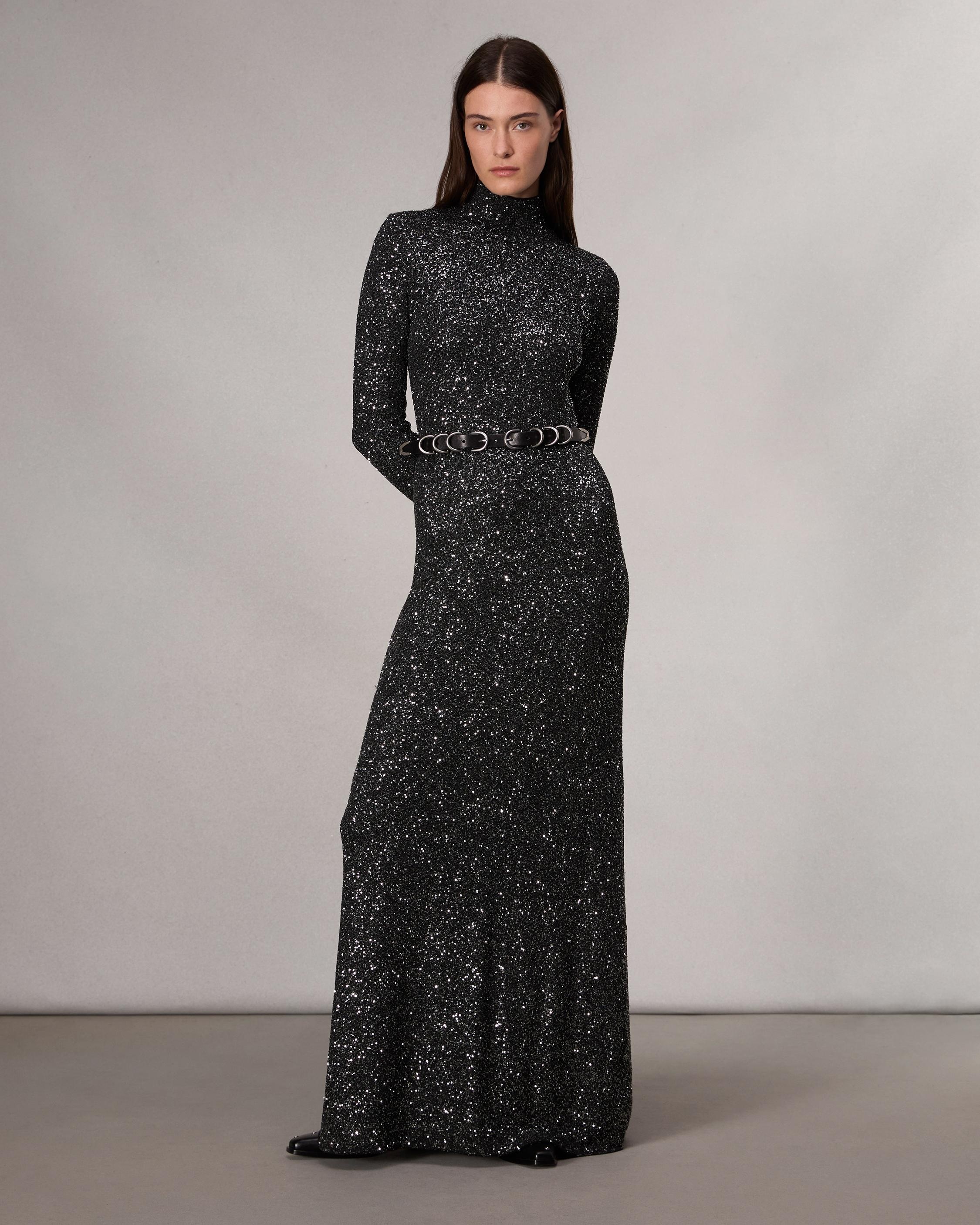 Danni Sequined Maxi Dress - 2