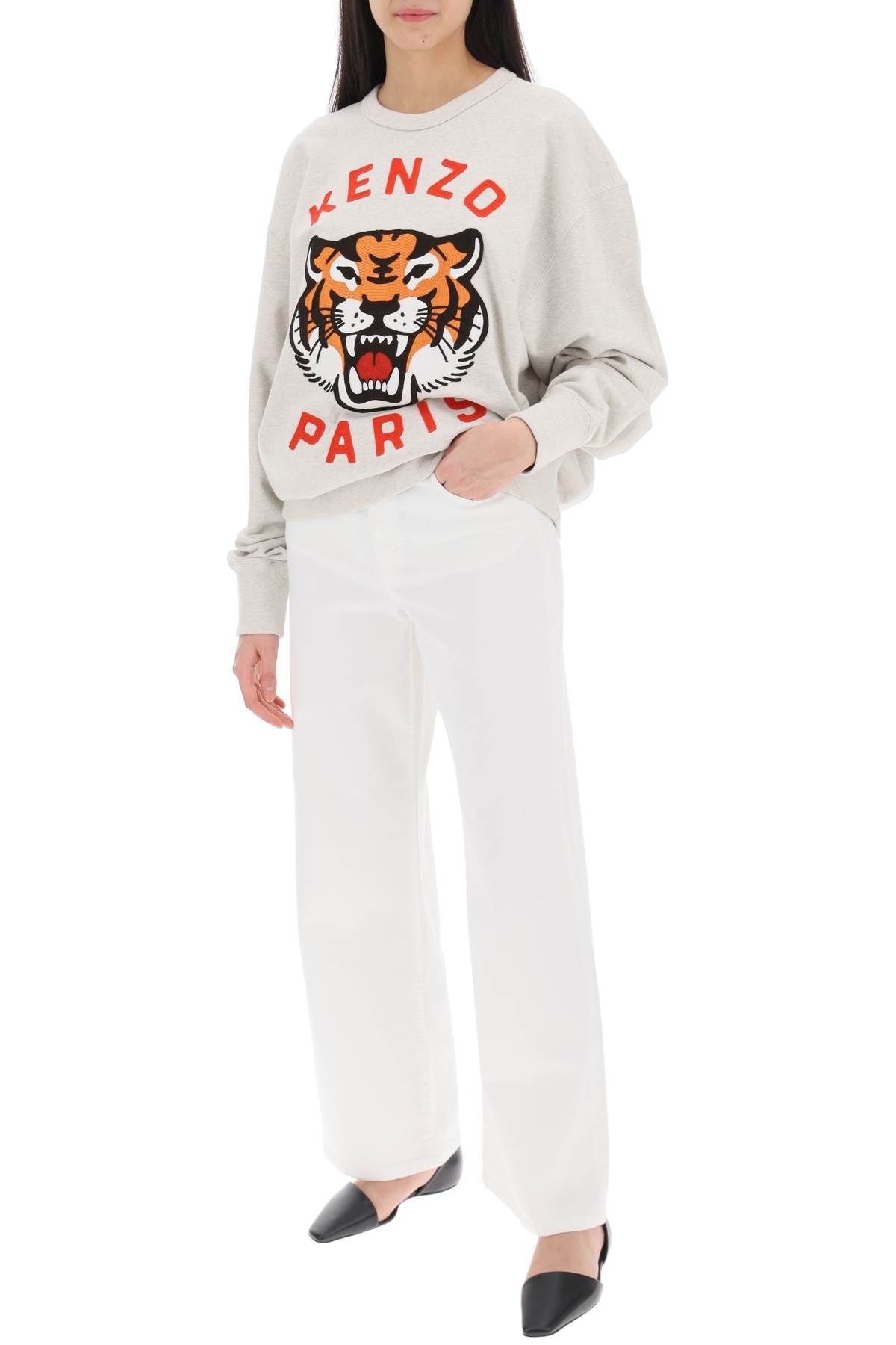 'LUCKY TIGER' OVERSIZED SWEATSHIRT - 2