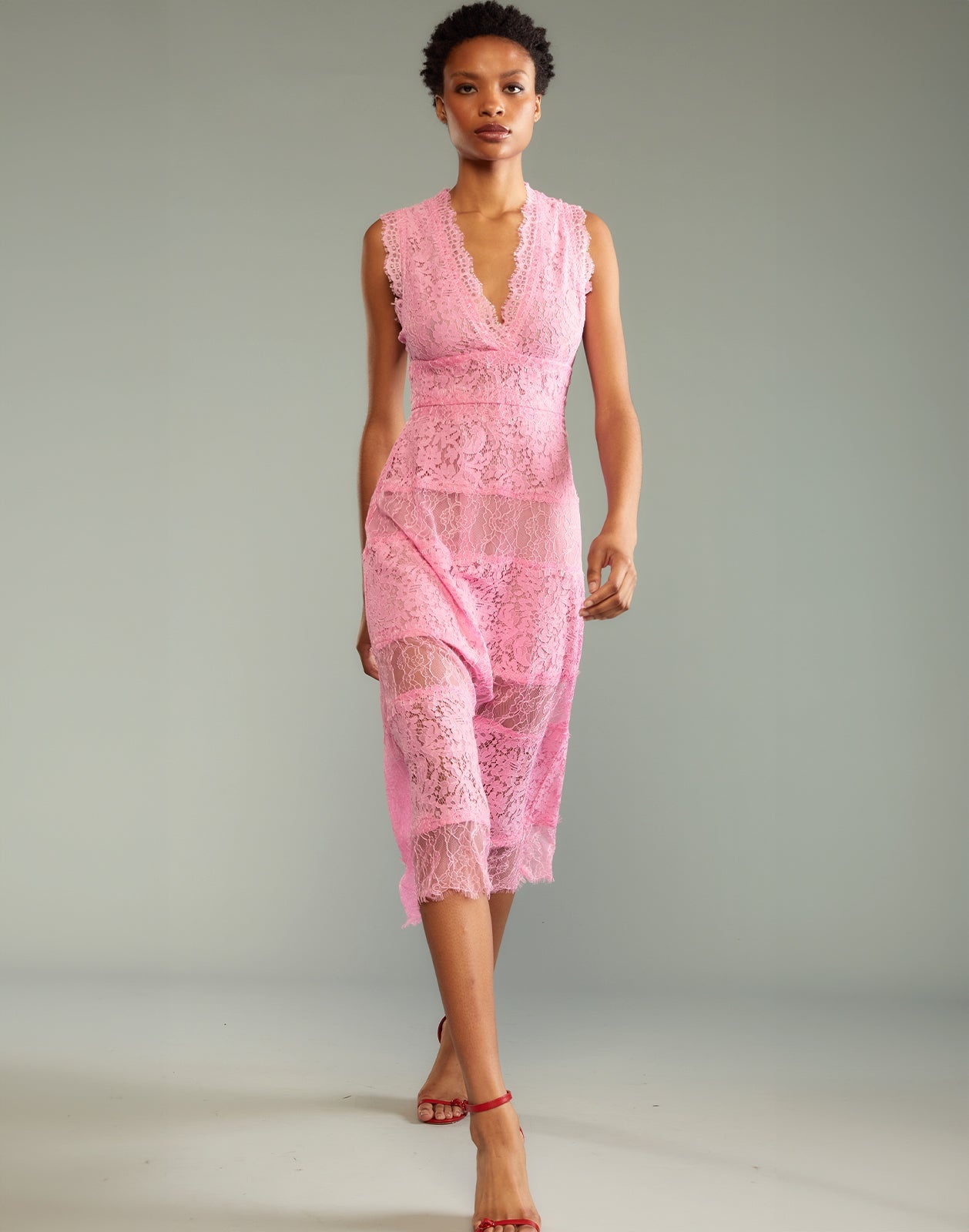 Audrey Lace Dress - 4