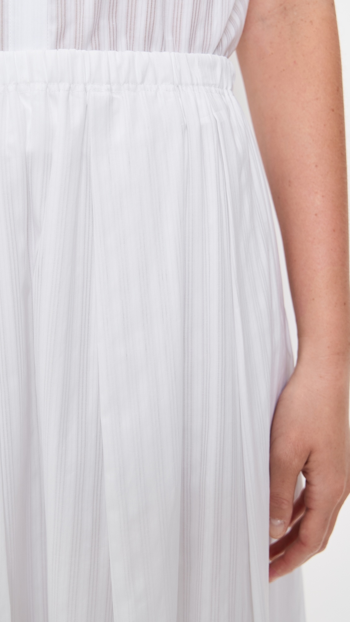Irregular Pleat Skirt - 6