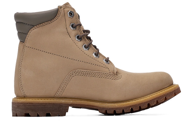 (WMNS) Timberland Waterville 6 Inch Boots 'Light Beige Nubuck' A2M26269 - 2