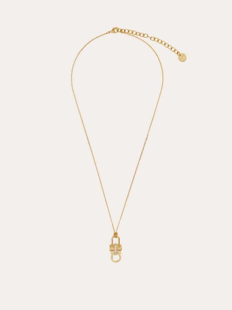 Padlock pendant necklace 1