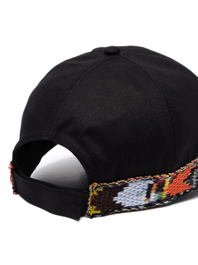 Palm Angels x Missoni logo-patch baseball cap outlook