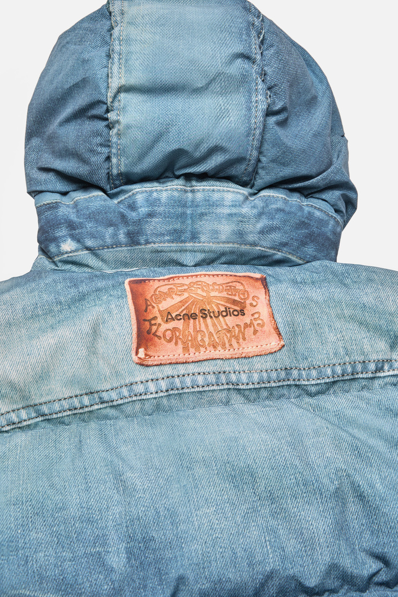 Puffer down jacket - Denim blue 5
