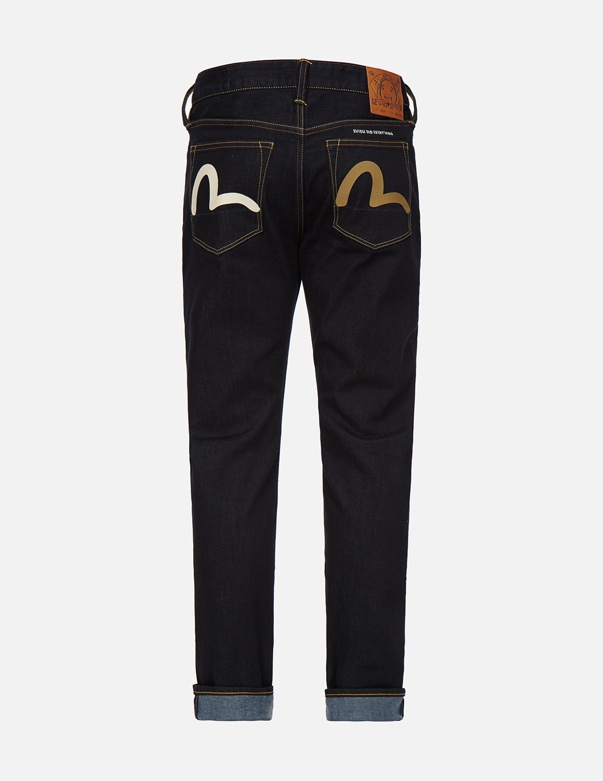 DUO-COLOR SEAGULL CARROT FIT JEANS #2017 - 2