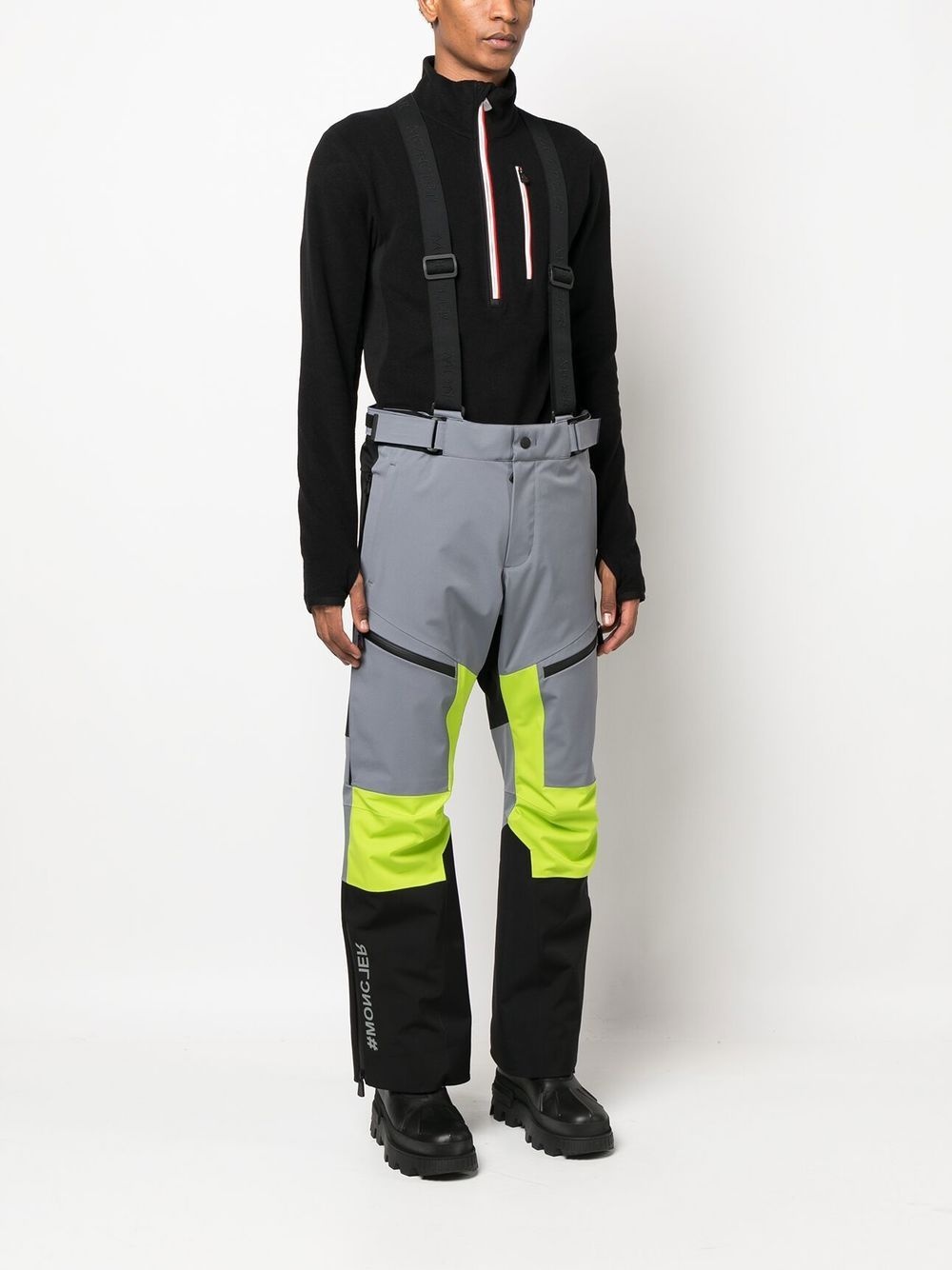 Ski colour-block trousers - 3