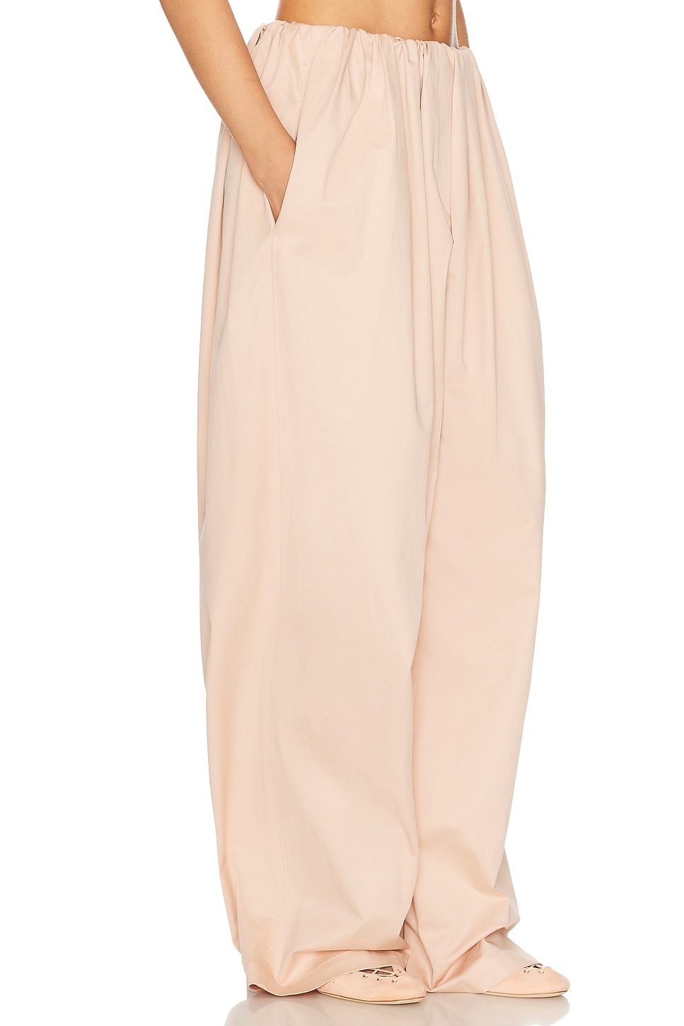 Cotton Twill Puff Pant - 2