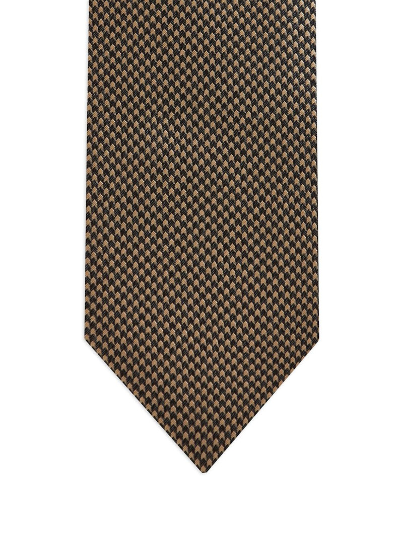 TOM FORD geometric-pattern tie outlook