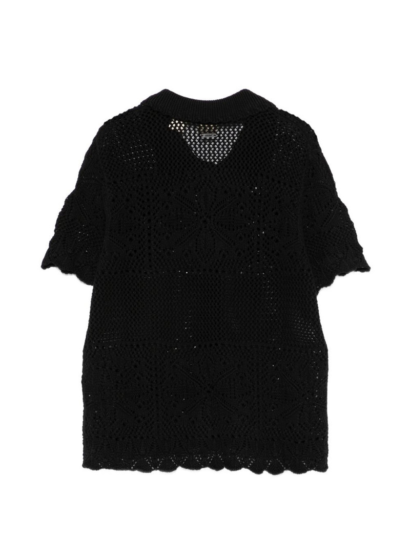 Levi's crochet button-down shirt outlook