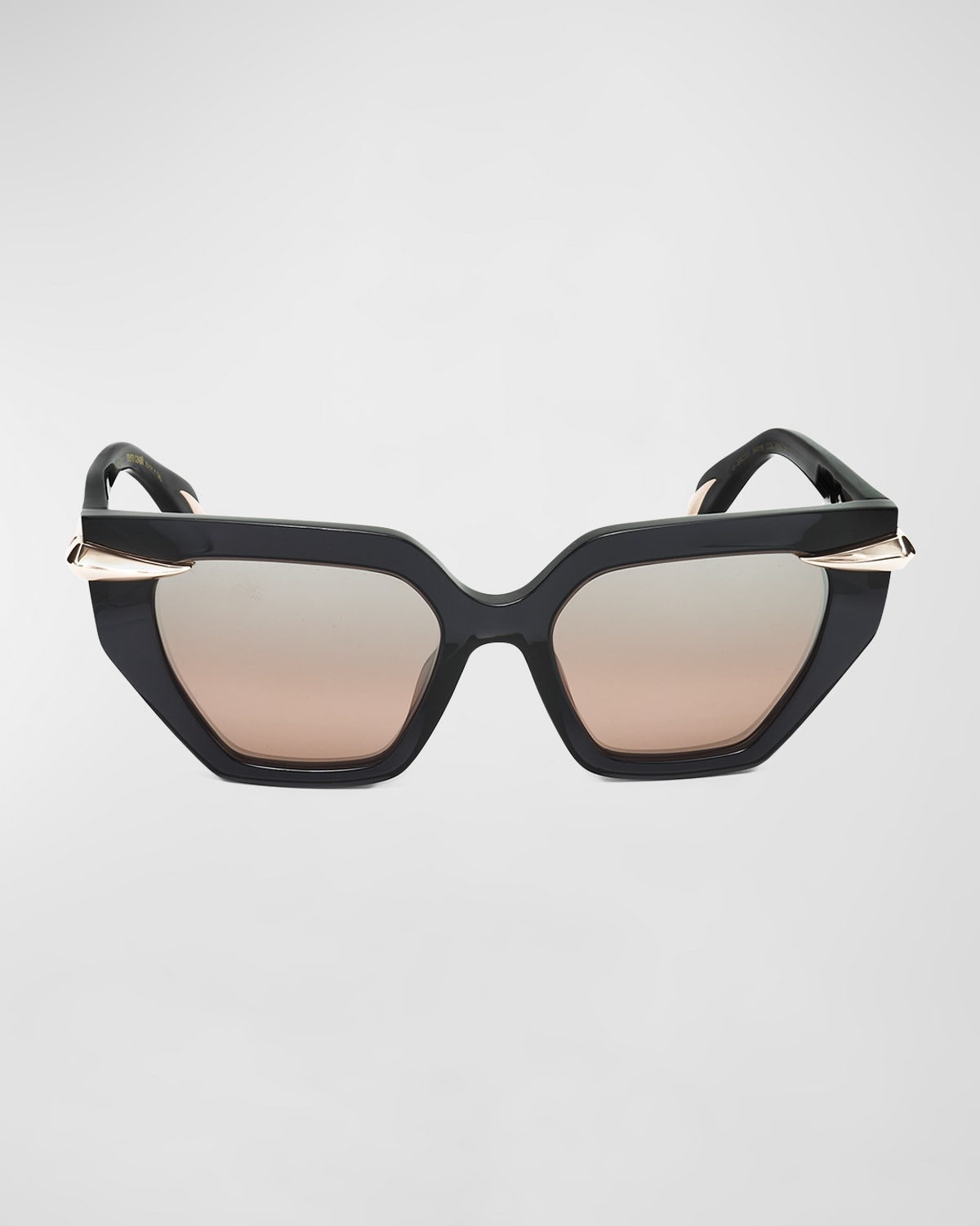 Embellished Acetate Butterfly Sunglasses - 3