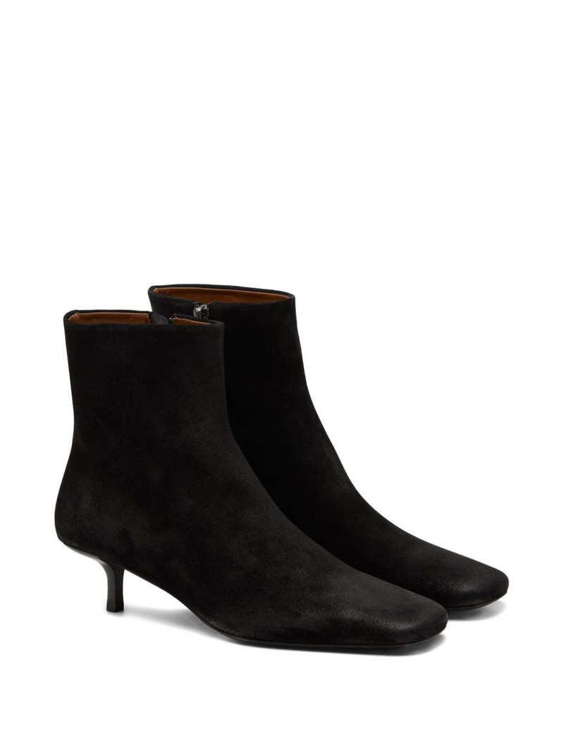 Marsèll Spazzola kitten-heel suede boots outlook