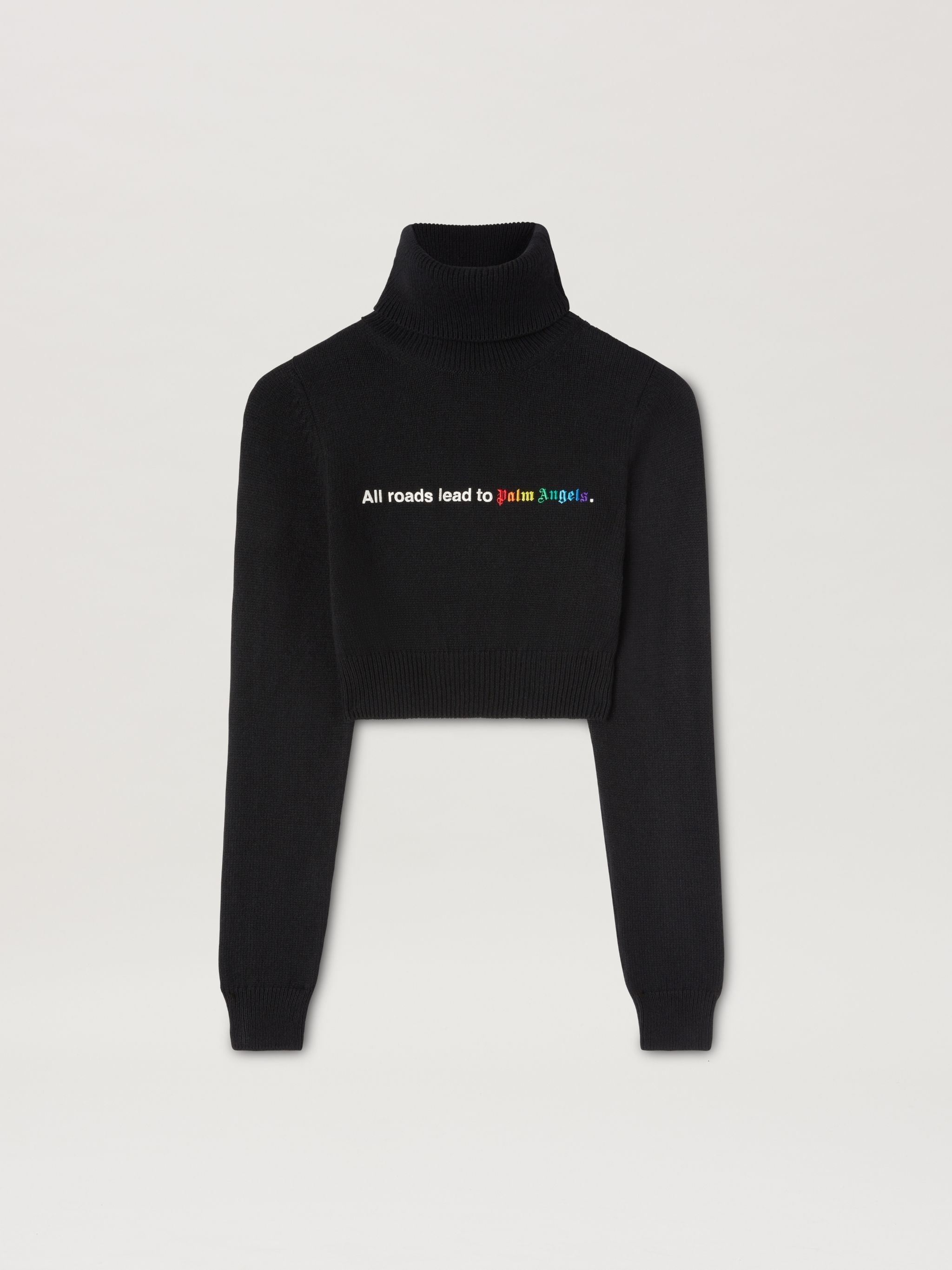 All Roads Cropped Turtleneck - 1