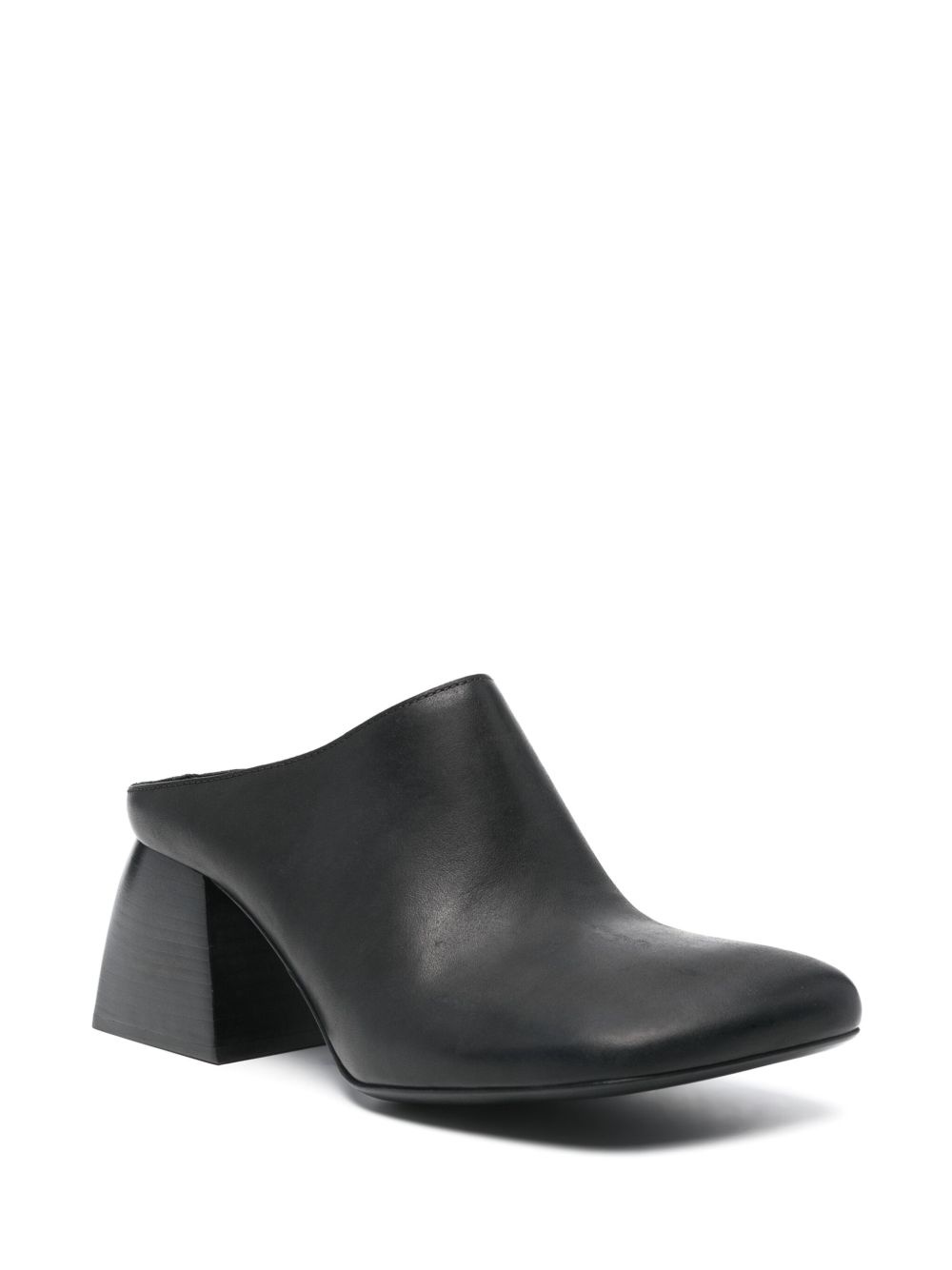 60mm leather mules - 2