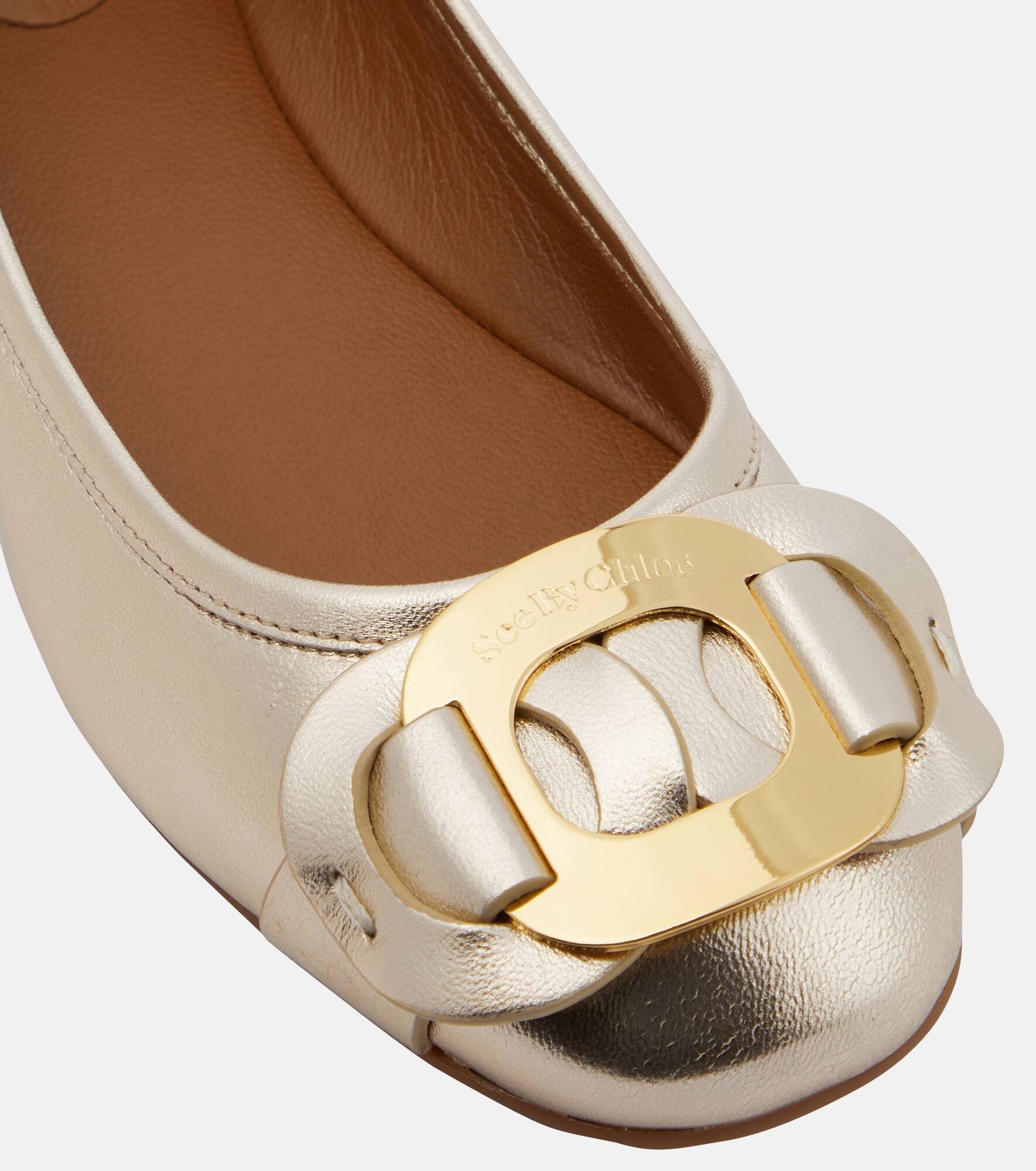 Chany leather ballet flats - 6