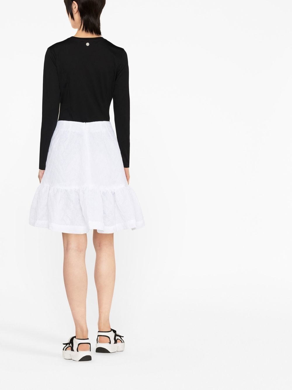 ruffled A-line skirt - 3