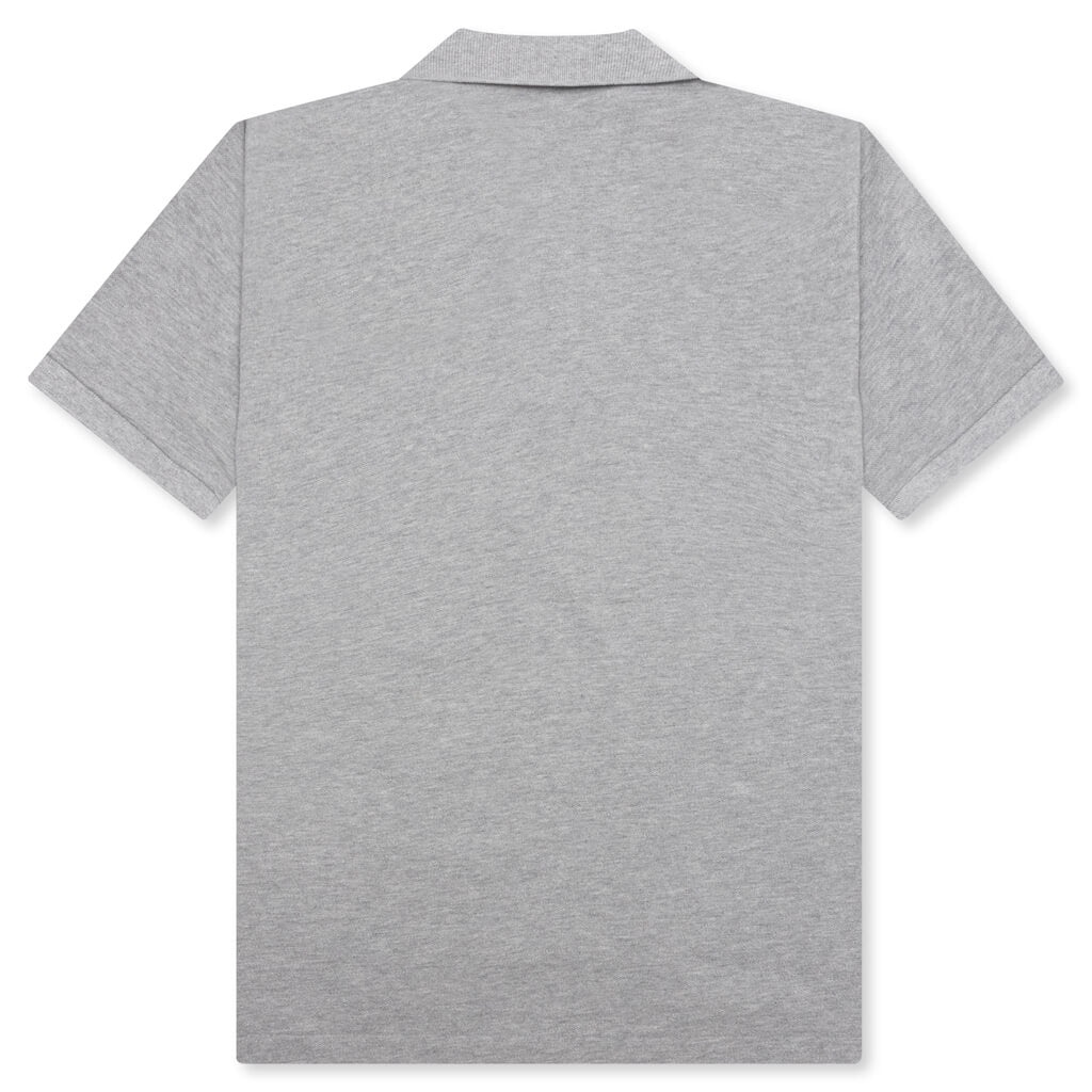 COMME DES GARCONS PLAY X THE ARTIST INVADER POLO - GREY - 2