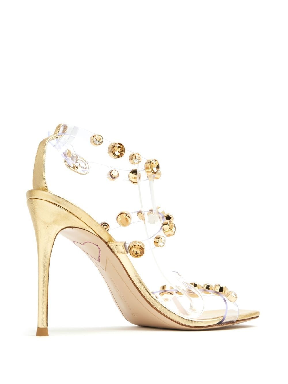 Rosalind 100mm gem-embellished sandals - 3