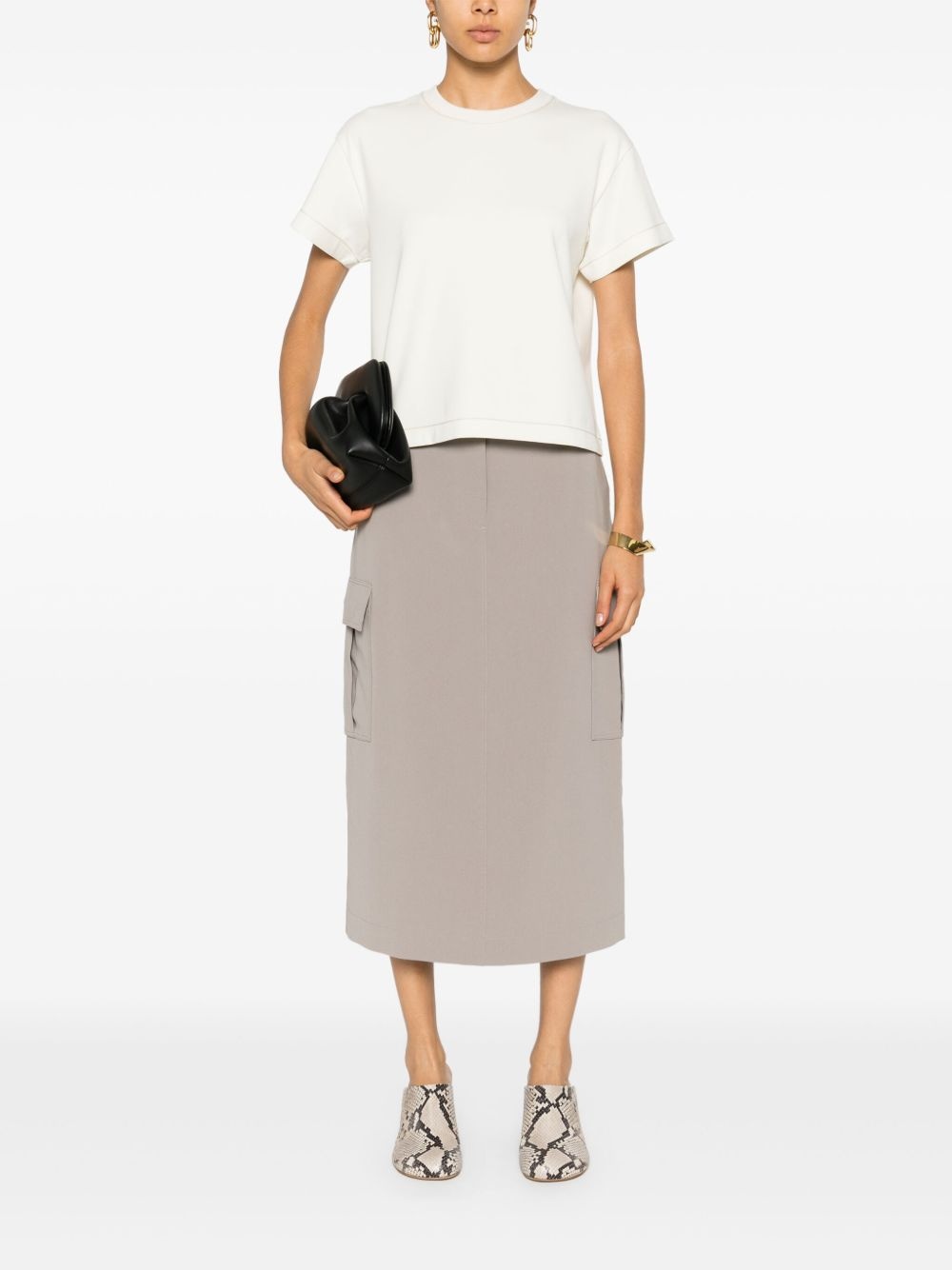 Relaxed cargo skirt - 2