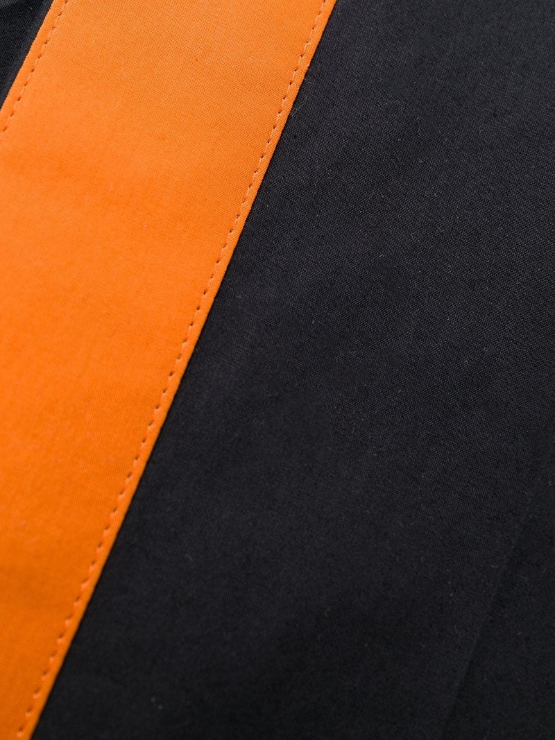 contrast panel trousers 6