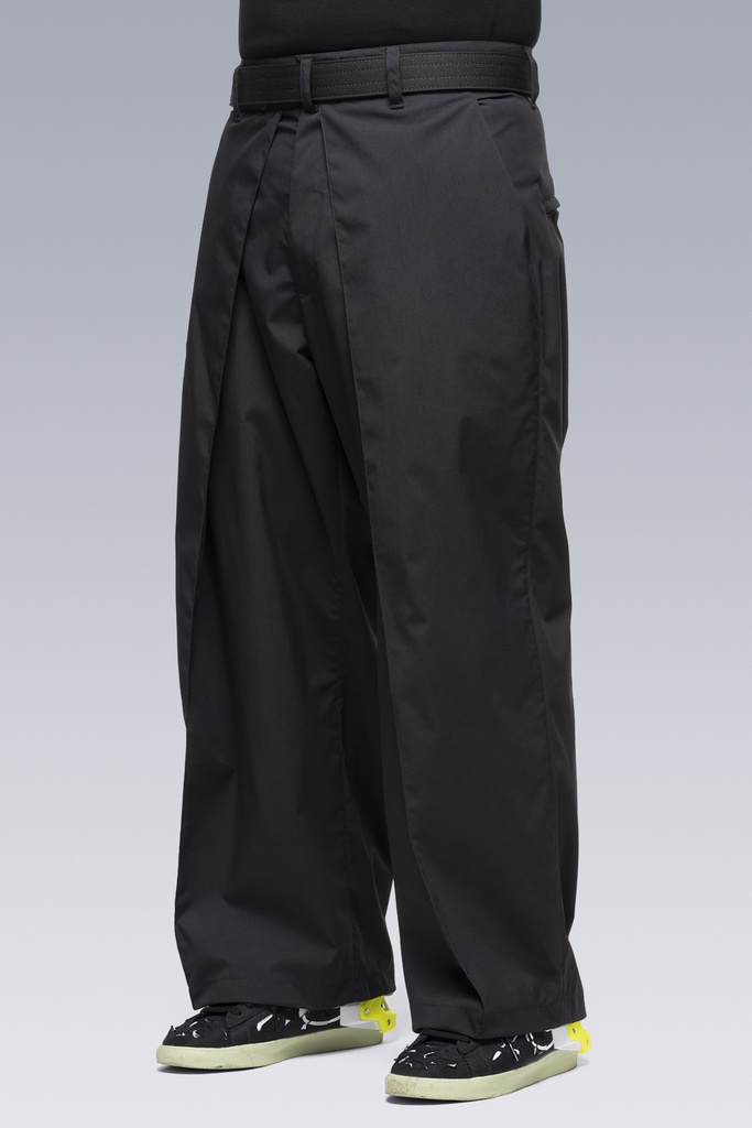 P45-E Encapsulated Nylon Single Pleat Trouser Black - 10