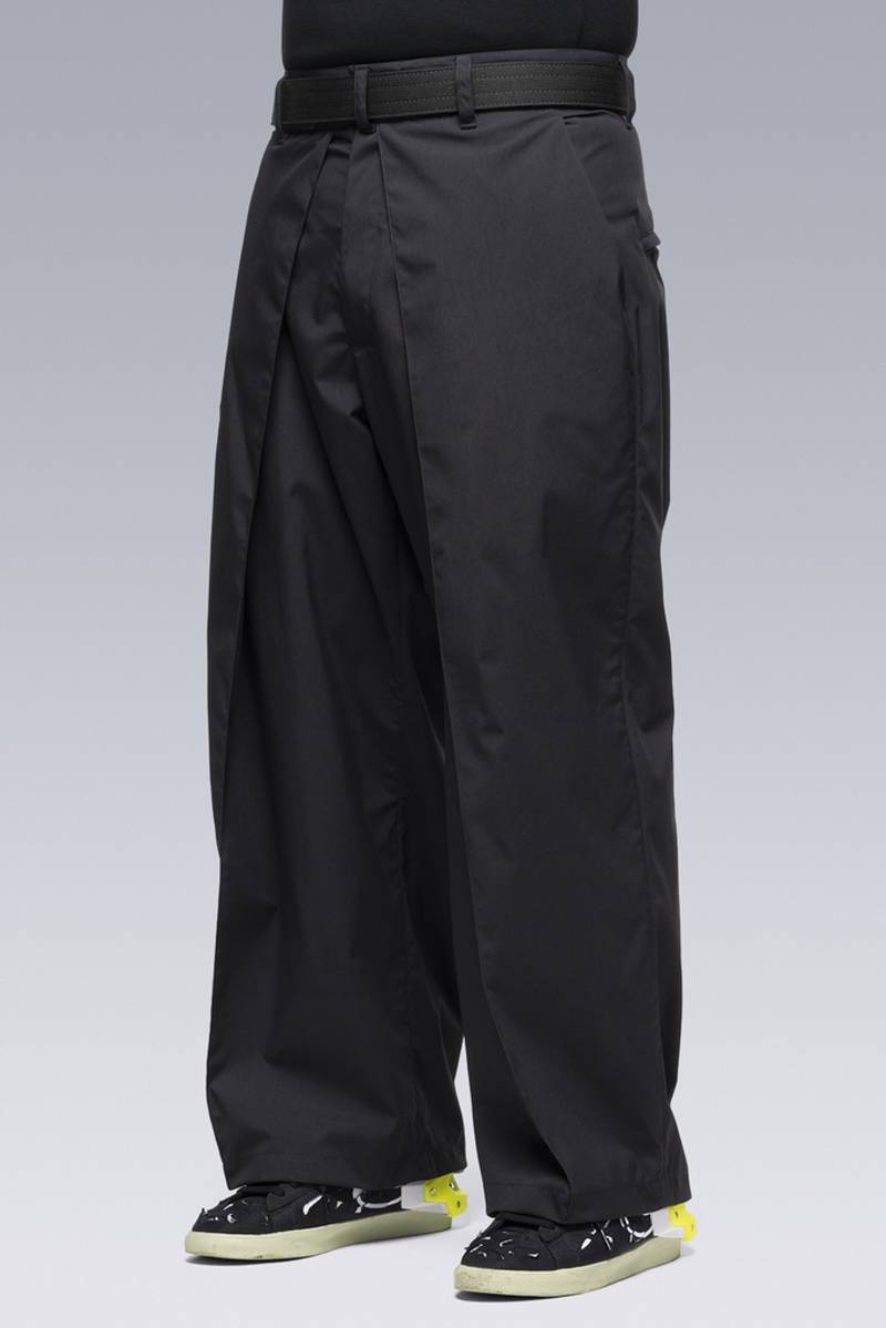 P45-E Encapsulated Nylon Single Pleat Trouser Black 10